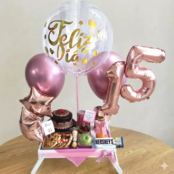 Desayuno Sorpresa Bogotá Quinceañera