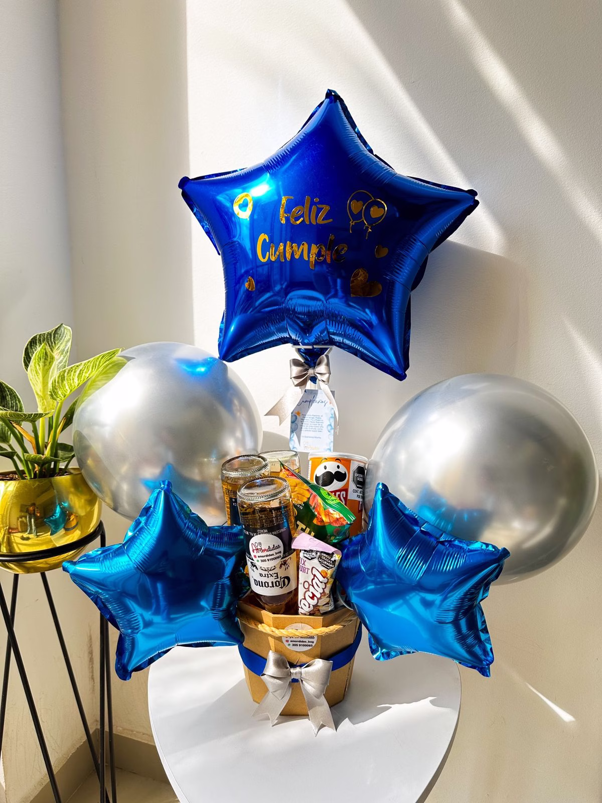 Ancheta Bogotá - Balde Hombre con cervezas, snacks y globos a domicilio