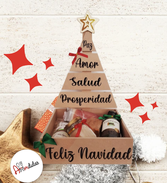 Anchetas navideñas corporativas y regalos empresariales - Árbol Navideño