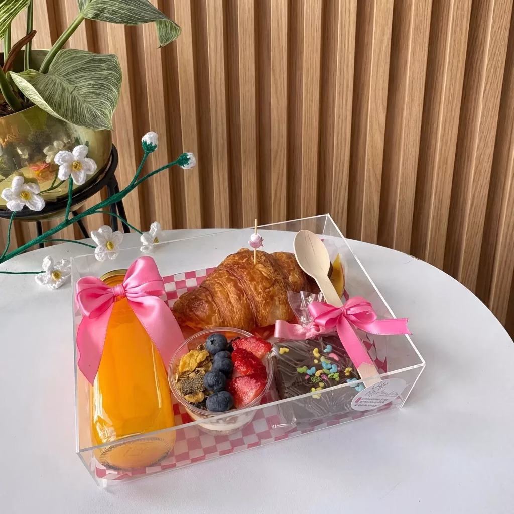 Desayuno Sorpresa Mujer Poderosa Día de la Mujer Bogotá - Bandeja Acrílica - Amordidas