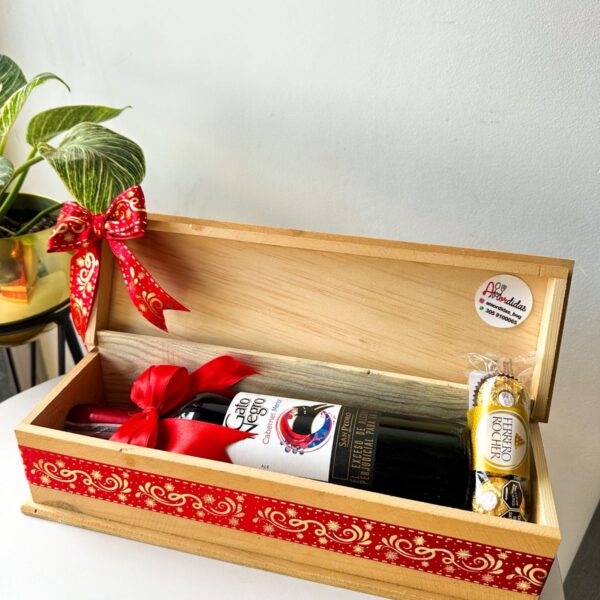 Anchetas corporativos Bogotá – Vino navideño