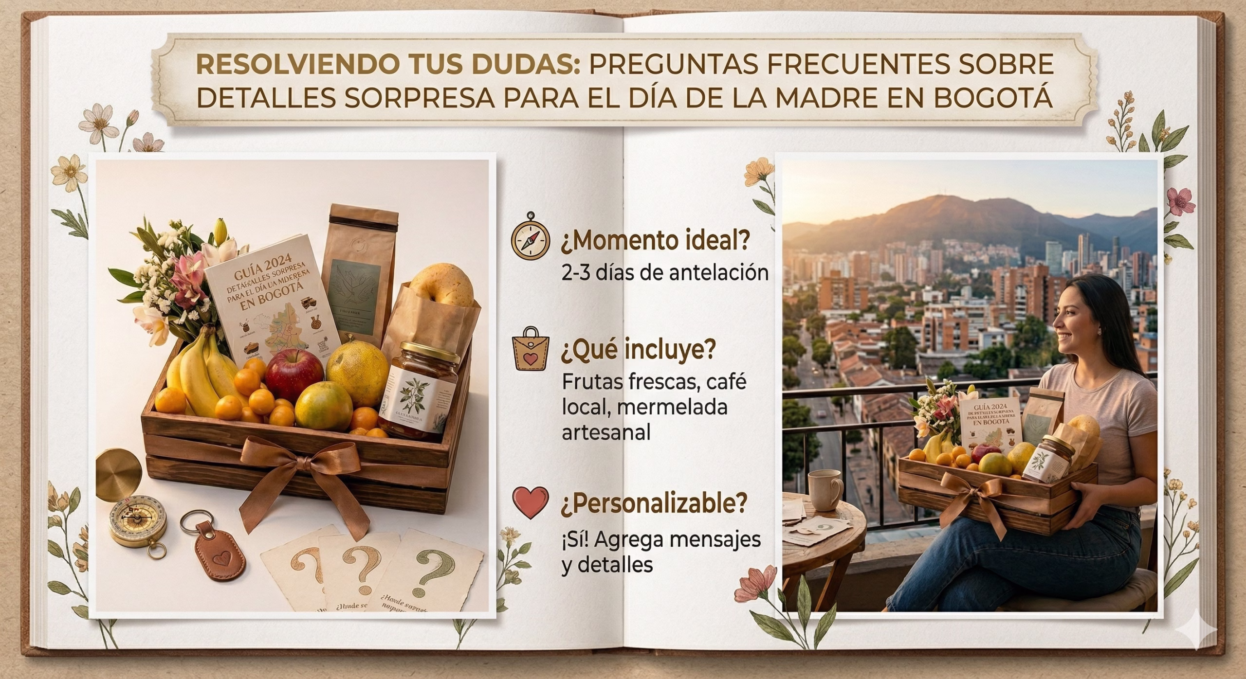 En este momento estás viendo Resolviendo Tus Dudas: Preguntas Frecuentes sobre Detalles Sorpresa para el Día de la Madre en Bogotá (Guía 2026)