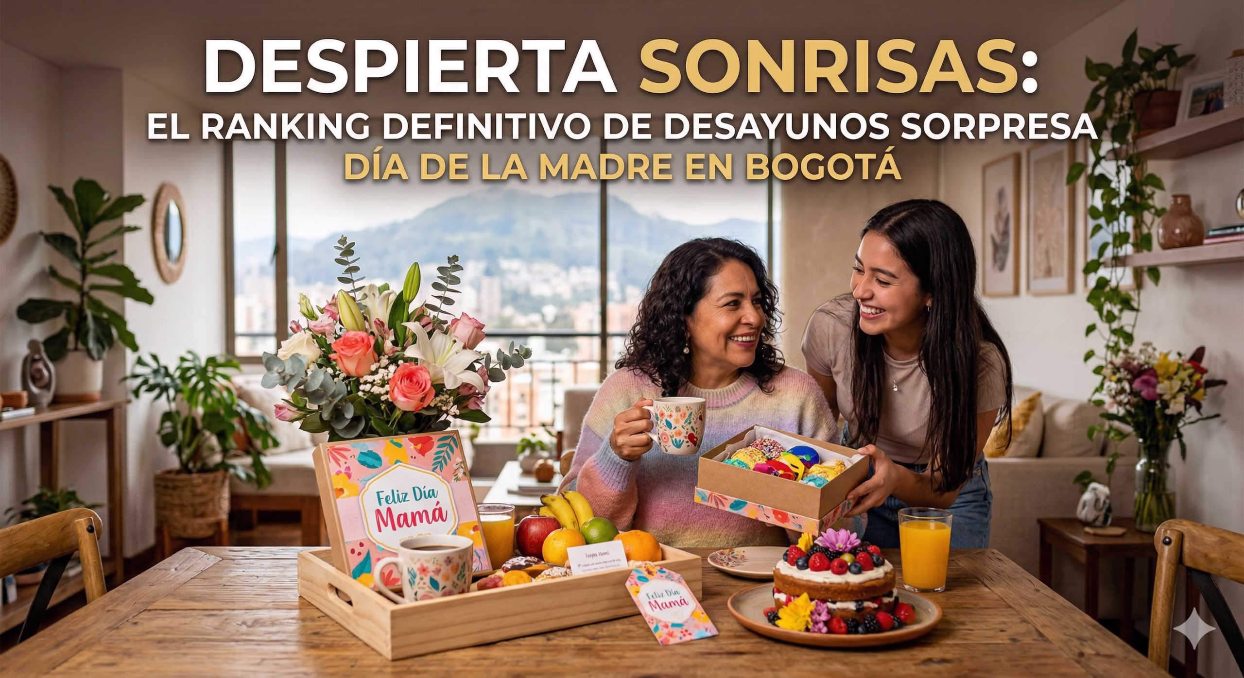 En este momento estás viendo El Ranking Definitivo de los mejores Desayunos Sorpresa Día de la Madre en Bogotá